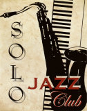 Solo Jazz Club Kunst van Kelly Donovan