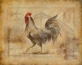Rustic Fowl II Art by Richard Lane Rustic Fowl II Art by Richard Lane