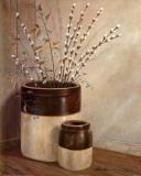 Pussy Willows and Spring Print by Ruane Manning
