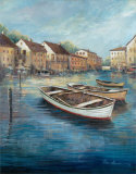 Tranquil Harbor I Posters by Ruane Manning