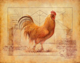 Rustic Fowl I Posters by Richard Lane Rustic Fowl I Posters by Richard Lane
