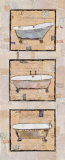 Vintage Tubs II Posters by Katherine & Elizabeth Pope