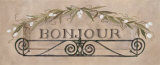 Bonjour Posters by Carol Robinson