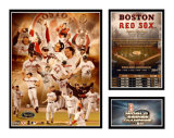 Boston Red Sox 2004 World Series Champs Reprodukcja z passe-partout