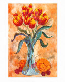 Tulipanes en un jarrón Pósters por Gemma Cotsen