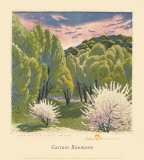 Spring in the Tesque Valley Prints by Gustave Baumann