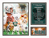 Dan Marino - NFL Hall Of Fame Matted Print