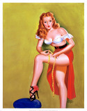 Chica de cartel Arte por Peter Driben