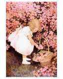 Cueillette de fleurs des champs de Betty Affiches par Jessie Willcox-Smith