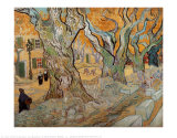 El camino Menders Póster por Vincent van Gogh