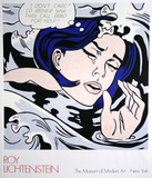 Joven ahogándose (Drowning Girl (1984)) Pósters por Roy Lichtenstein