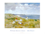 Idle Hours Poster by William Merritt Chase