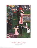 Church Picnic (detail) Posters by Faith Ringgold