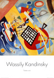 Cadre noir Affiches par Wassily Kandinsky