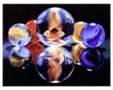 Marble Swirl Print by Charles Bell