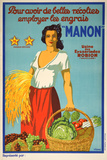 Manon (c. 1925) Collectable Print by Viano 