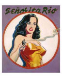Senorita Rio Konst av Mel Ramos