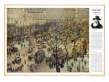 The Impressionists - Camile Pissarro - Boulevard des Italiens Pôsters por Camille Pissarro