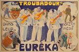 Eureka les Troubadours (c. 1905) Lámina por Finot