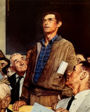 Freedom Of Speech Posters by Norman Rockwell