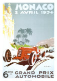 Monaco - 1934 Pósters por Geo Ham Monaco - 1934 Pósters por Geo Ham