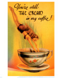 Cream in my Coffee Posters av Ken Brown