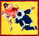 Pierrot et Colombine (c.1935) Collectable Print