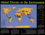 Amenazas globales al medio ambiente Láminas