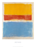 Mark Rothko - Untitled - Yellow, Red, Blue Umění Mark Rothko - Untitled - Yellow, Red, Blue Umění
