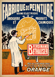 Fabrique de Peinture (c.1925) - Koleksiyon Baskıları