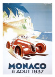 Monaco - 1937 Poster von Geo Ham