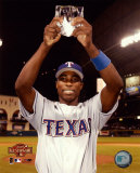 Alfonso Soriano - 2004 All Star Game - MVP Trophy Photo