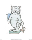 Chats de salle de bain VI Poster par A. Langston