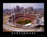 Cincinnati, Ohio - Baseball Posters by Mike Smith