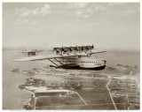 Dormier Do-X, in Flight over Norfolk, Virginia, 1931 Pôsters