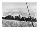 Sleeping Above Manhattan Kunstdruck