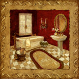 Roter Salon I Poster von Charlene Winter Olson