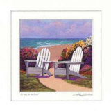 Walkway to the Beach Poster by Lin Seslar
