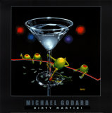 Dirty Martini Kunstdrucke von Michael Godard