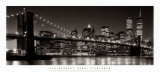 Pont de Brooklyn, New York Affiches par Henri Silberman