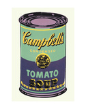 Campbell's Soup Can, 1965 (Green and Purple) Posters af Andy Warhol