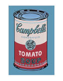 Boîte de soupe Campbell's|Campbell's Soup Can, 1965 (rose et rouge) Affiches par Andy Warhol