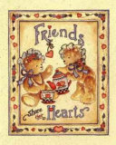 Friends Share Their Hearts Posters par Shelly Rasche