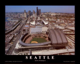 Seattle: Safeco Field, Mariners Day Game, 2003 Affiche par Mike Smith