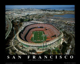 San Francisco: 3COM at Candlestick Park, 49ers Posters by Mike Smith