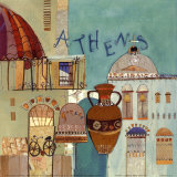 Athènes Affiches par Katherine & Elizabeth Pope