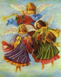 Angels V Print by Wolfgang Otto