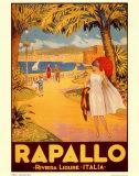 Rapallo Posters par Riviera Ligure