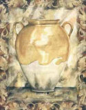 Painted Yellow Jug Art by Pat Worth
