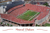 Memorial Stadium – Hier kommen die Huskers Poster von Rick Anderson